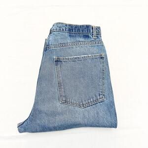 The Great The Barrel Jean Straight Leg Denim Jeans Medium Wash Size 30